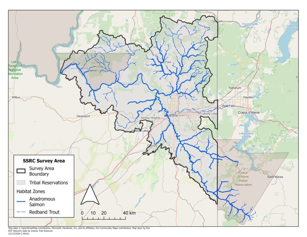 SSRC Survey Boundary